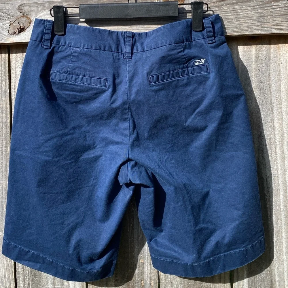 Vineyard Vines Women's Navy Blue Shorts Size 2 - Picture 6 of 6